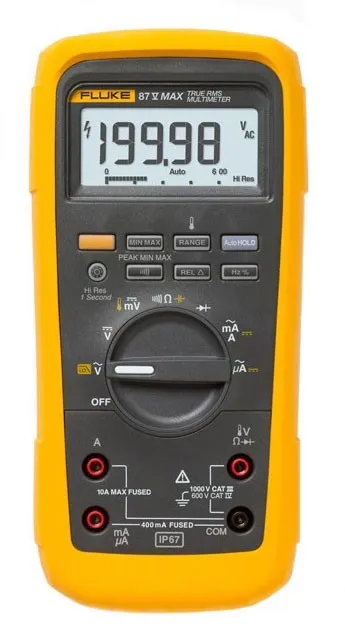 Мультиметр Fluke 87V-MAX True RMS Digital Multimeter with built-in thermometer