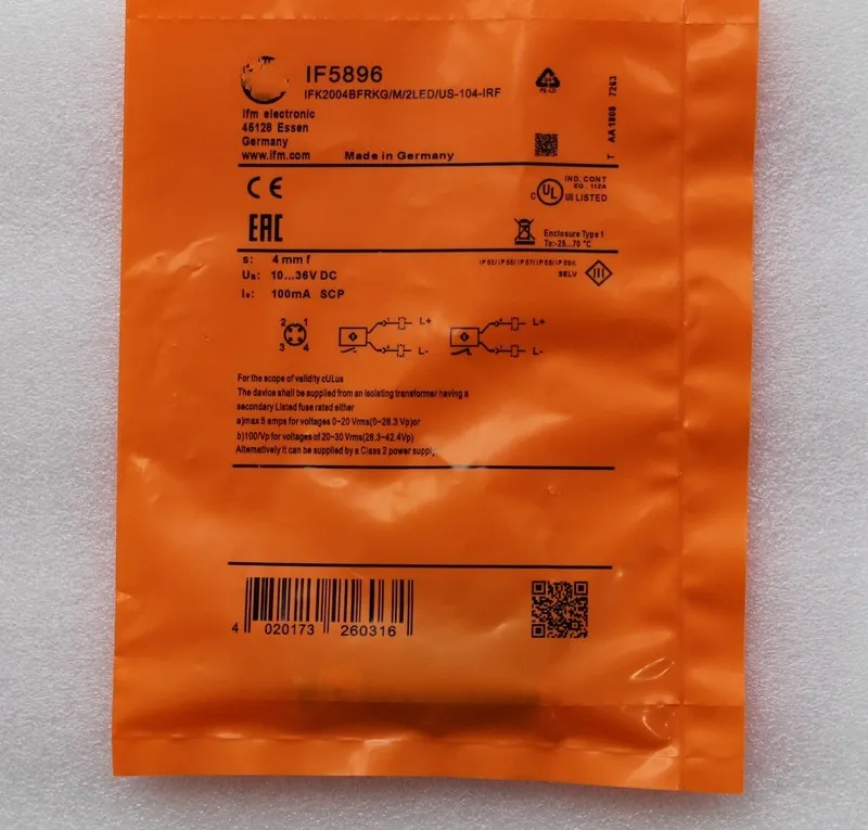 Датчик приближения IF5896 IFM Proximity Sensor