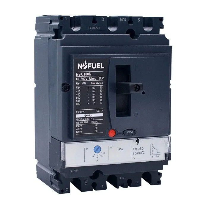 Автоматический выключатель LV429846 circuit breaker Compact NSX100N,50kA at 415V