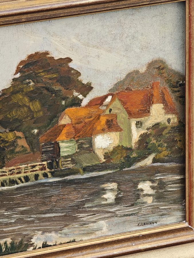 Лабораторный прибор Ernest Lawson 1873-1939 Canada/America Impressionism Paintin — фото лота 2