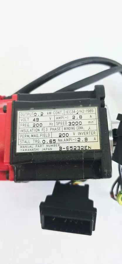 Серводвигатель GE FANUC AC SERVO MOTOR B1/3000 A06B-0031-B175 #7000 C029P3591 B-