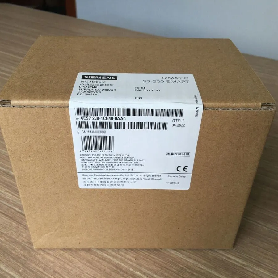 ПЛК Siemens SIMATIC S7-200 SMART CPU CR40 6ES7288-1CR40-0AA0