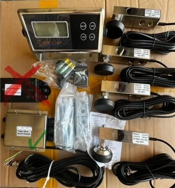 Тензодатчик MNM Scales Floor Scale Kit Build Your Own Floor Scale 4-Load cells,  — фото лота 1