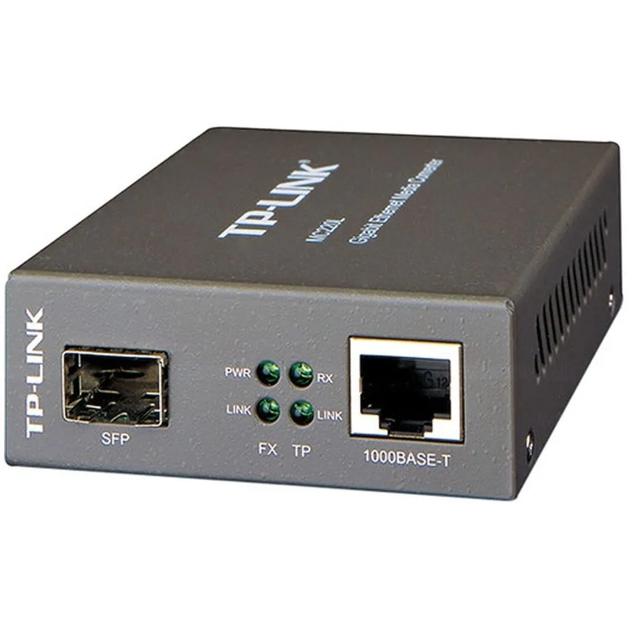 Медиаконвертер TP-Link MC220L Gigabit Ethernet SFP to RJ45 Fiber Media Converter