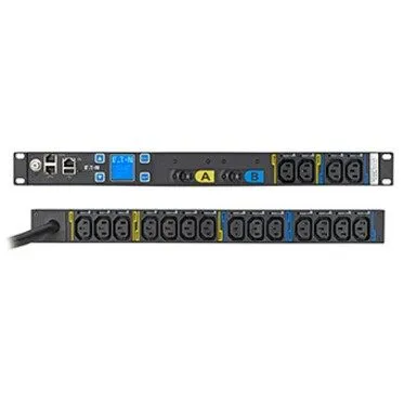 Блок розеток Eaton EMIT0710 Metered Input Rack PDU 5.76kW 1U L6-30P