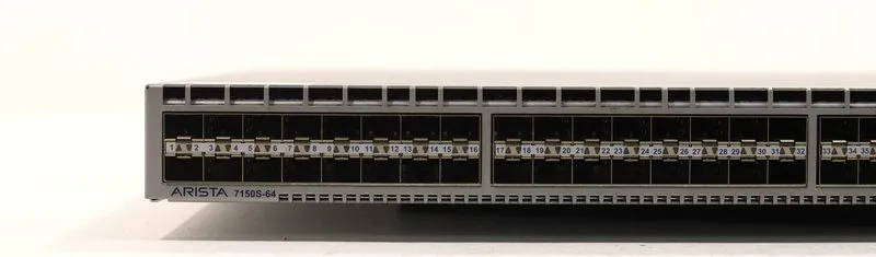 Коммутатор Arista DCS-7150S-64 48-Port 10GbE SFP+ 4x40GbE QSFP+ Switch Powers On — фото лота 2