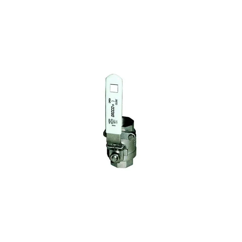 Клапан GROCO 2" NPT Stainless Steel In-Line Ball Valve [IBV-2000-S]