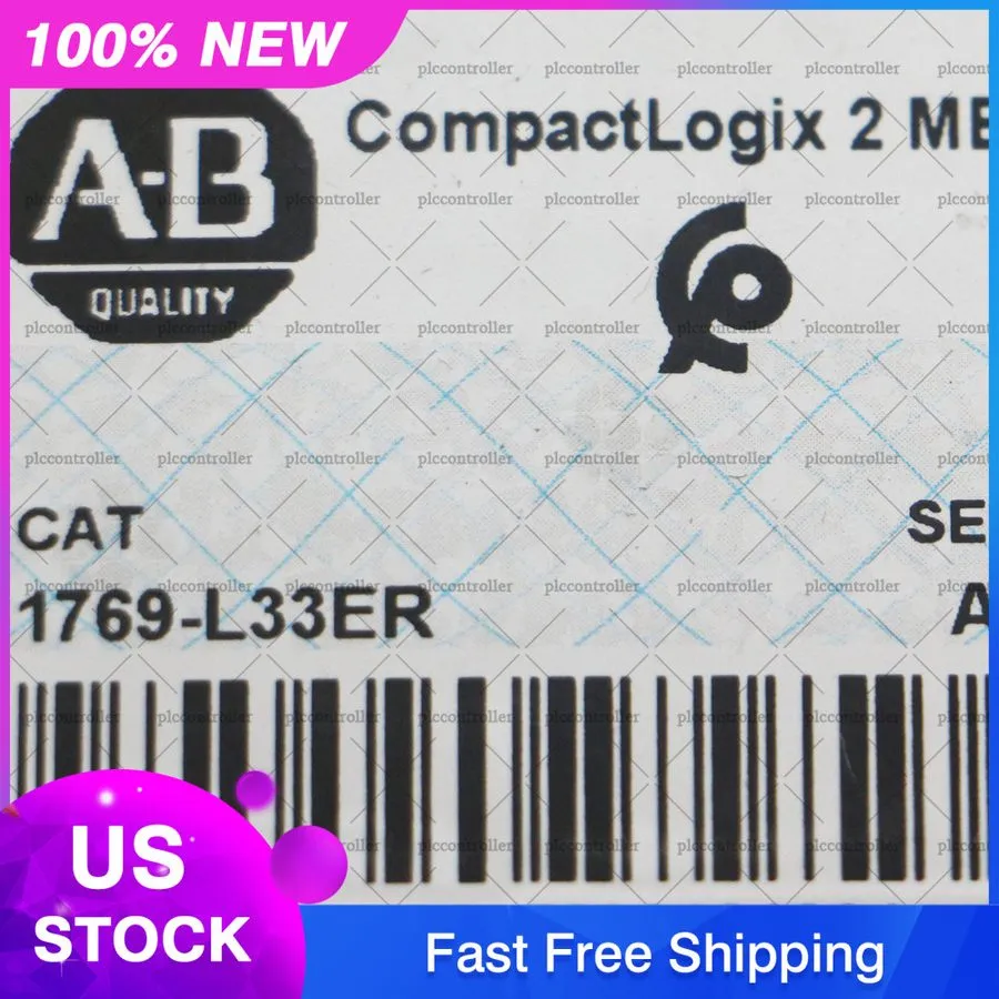 ПЛК AUTHENTIC 2023 SEALED Allen-Bradley 1769-L33ER CompactLogix