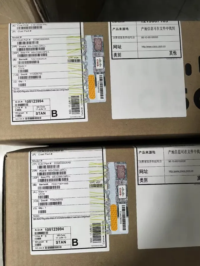 Коммутатор Switch cisco 2960 poe WS-C2960+ -L 24 PORTS WSC296024PCL