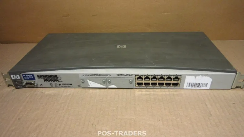 Коммутатор HP J4817A PROCURVE SWITCH 2312 12 PORT NETWORK SWITCH — фото лота 1