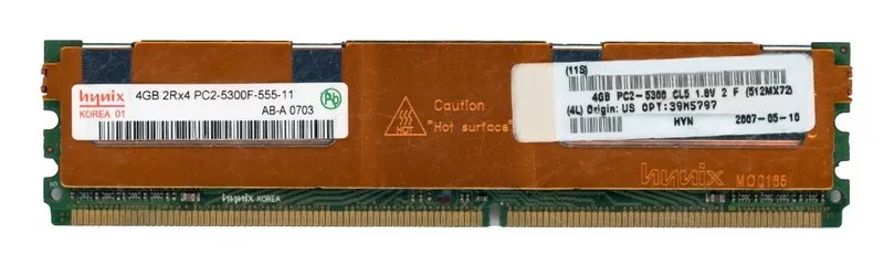 Модуль памяти Hynix 8GB PC2-5300F fully buffered DDR2 667Mhz ECC Server Memory R