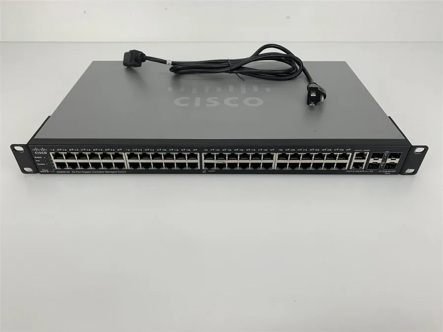 Коммутатор Cisco SG500-52-K9 V02 52-Port Gigabit POE Stackable Managed Switch