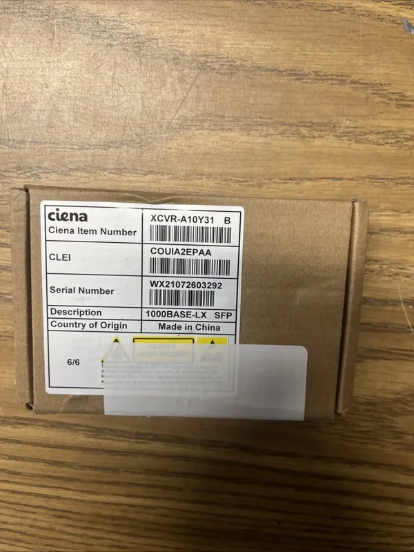 Трансивер XCVR-A10Y31 -1000BASE-LX Fiber Optic SFP Transceiver Modules