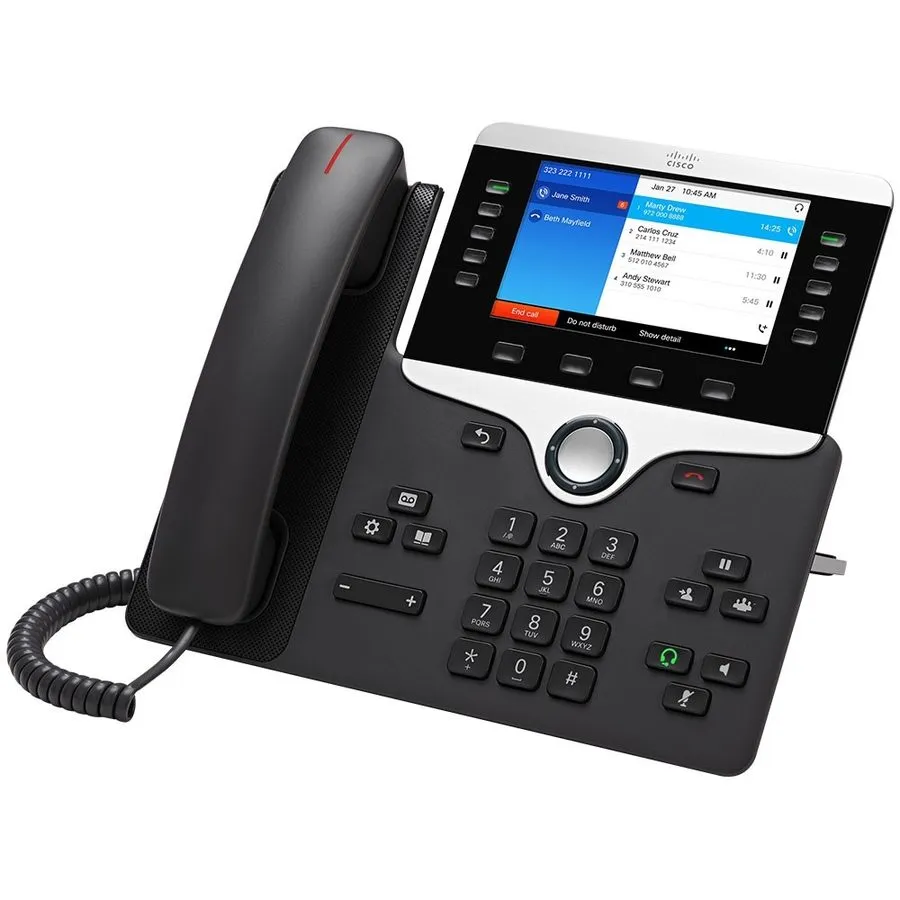 IP-телефон Cisco CP-8861-3PCC-K9 Gigabit Multiplatform IP Phone — фото лота 1