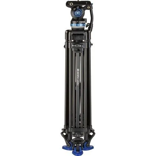Оборудование видеонаблюдения Benro A673TM 3-Section Aluminum Video Tripod W/ S8P — фото лота 1