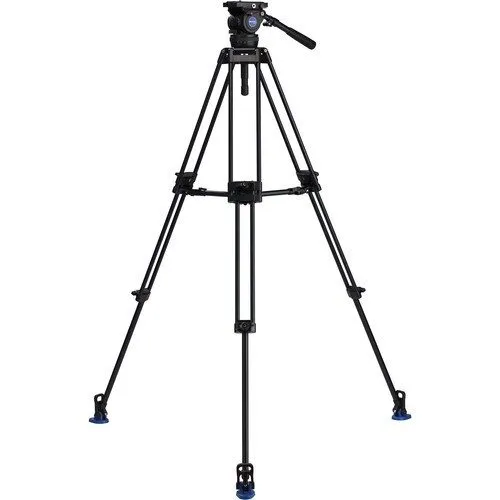 Оборудование видеонаблюдения Benro A673TM 3-Section Aluminum Video Tripod W/ S8P — фото лота 2
