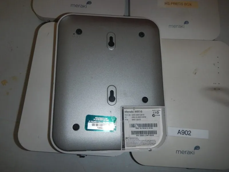 Точка доступа Wi-Fi Cisco Meraki MR16 Cloud Managed PoE 802.11 Wireless Access P — фото лота 3