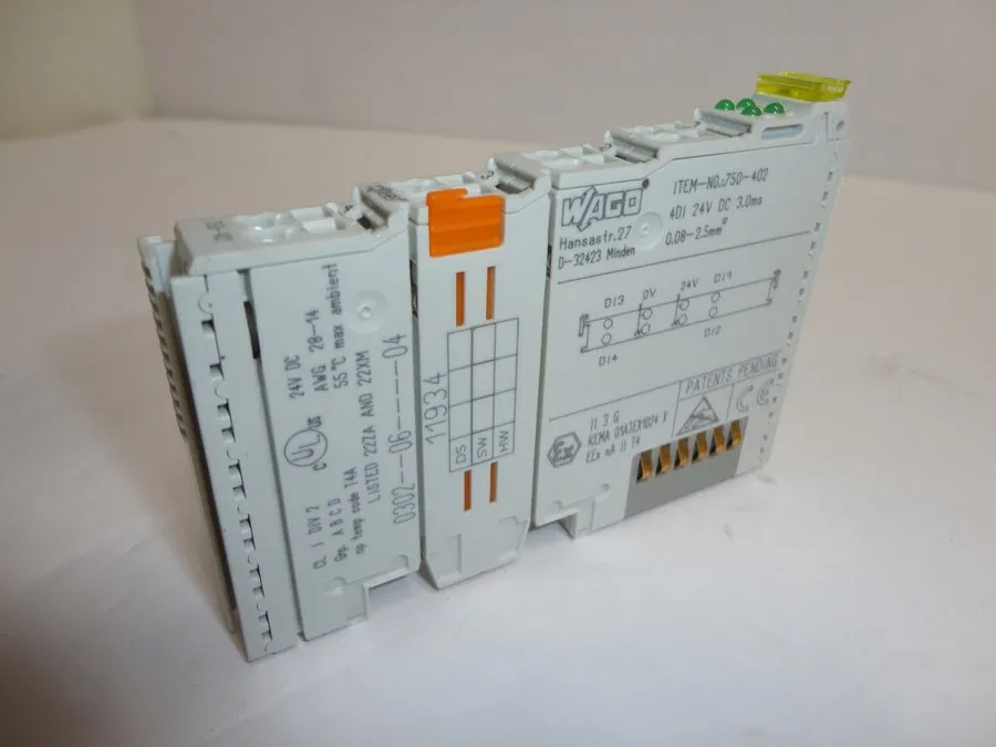 Модуль ввода-вывода Wago 750-402 Input Module 4DI 24VDC 3.0Ms