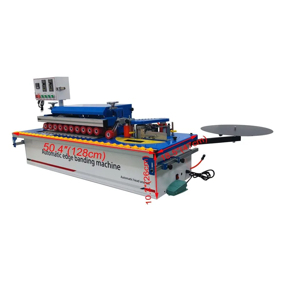 Оборудование ЧПУ TECHTONGDA Desktop Woodworking Edge Bander 0-6m/min Curve Strai