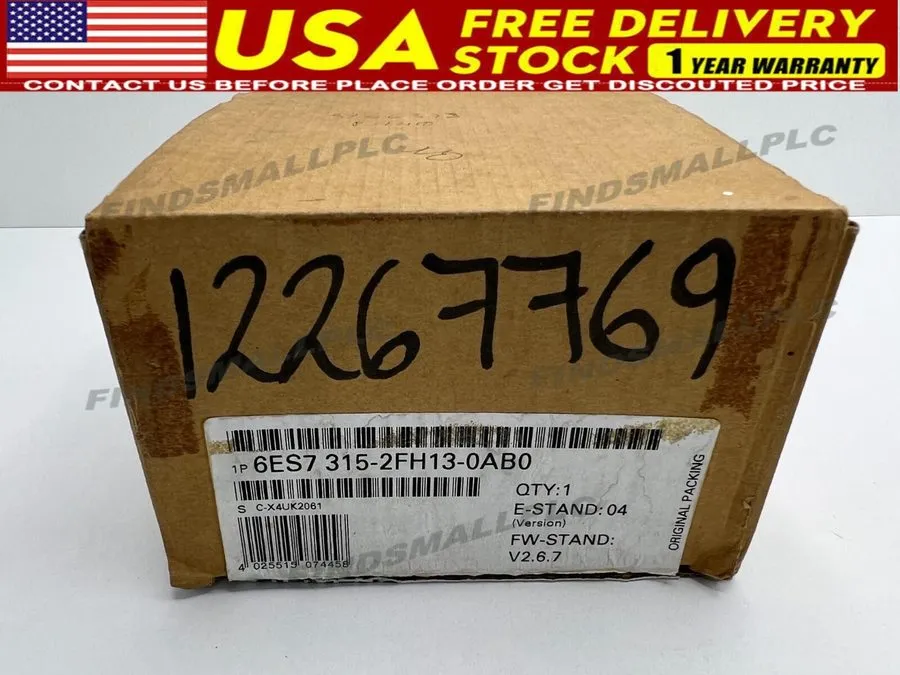 ПЛК Siemens 6ES7315-2FH13-0AB0 SIMATIC CPU315F-2 PN/DP