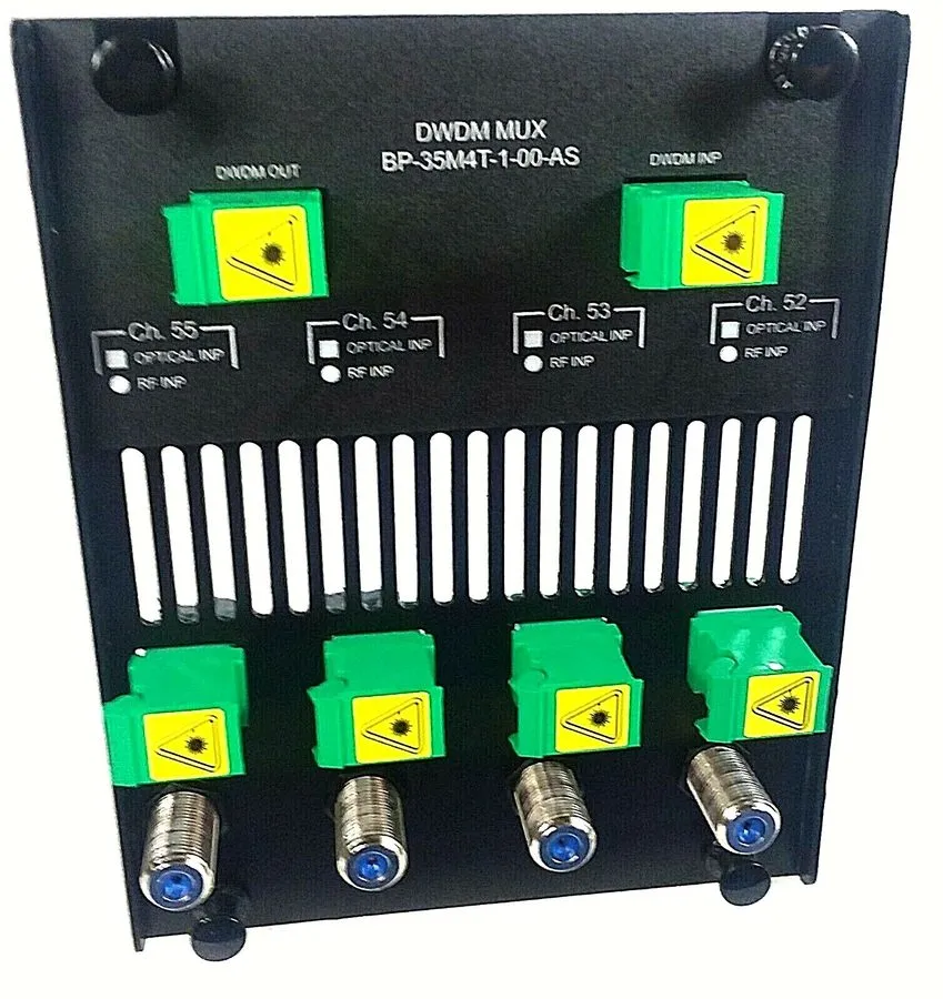 Оптический модуль Aurora BP35M4X DWDM Mux Module, Channels 52-55; Part #BP35M4T- — фото лота 1