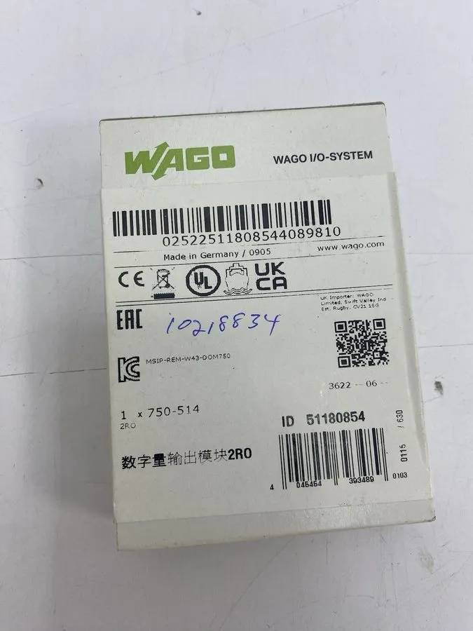 ПЛК WAGO 750-514 2DO 125VAC PLC MODULE