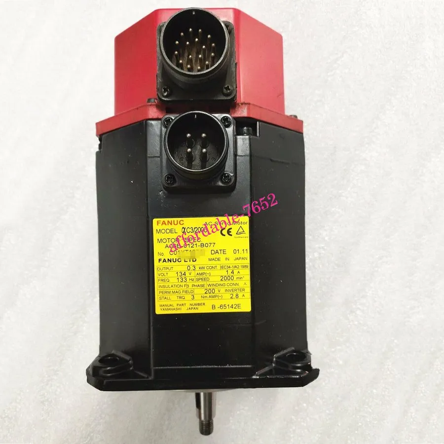 Серводвигатель FANUC AC SERVO MOTOR A06B-0121-B077 FREE