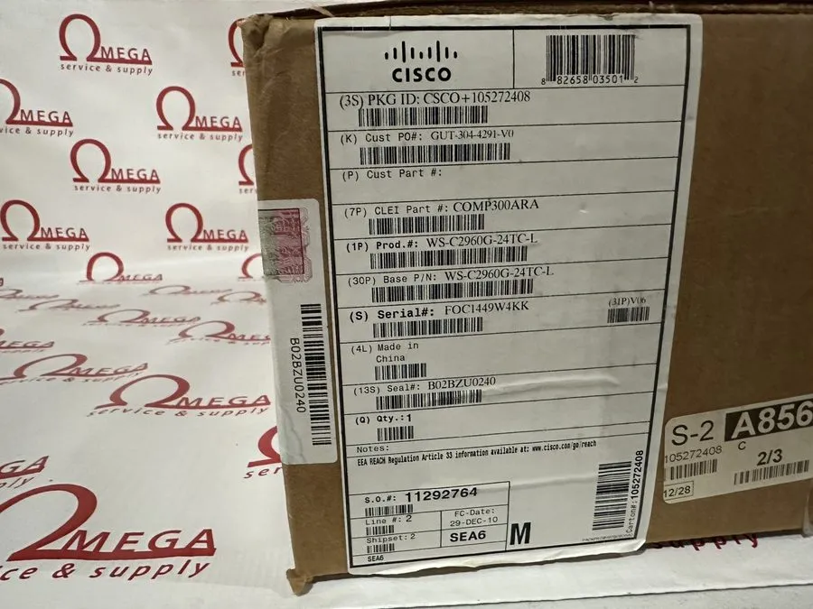 Коммутатор Cisco WS-C2960G-24TC-L