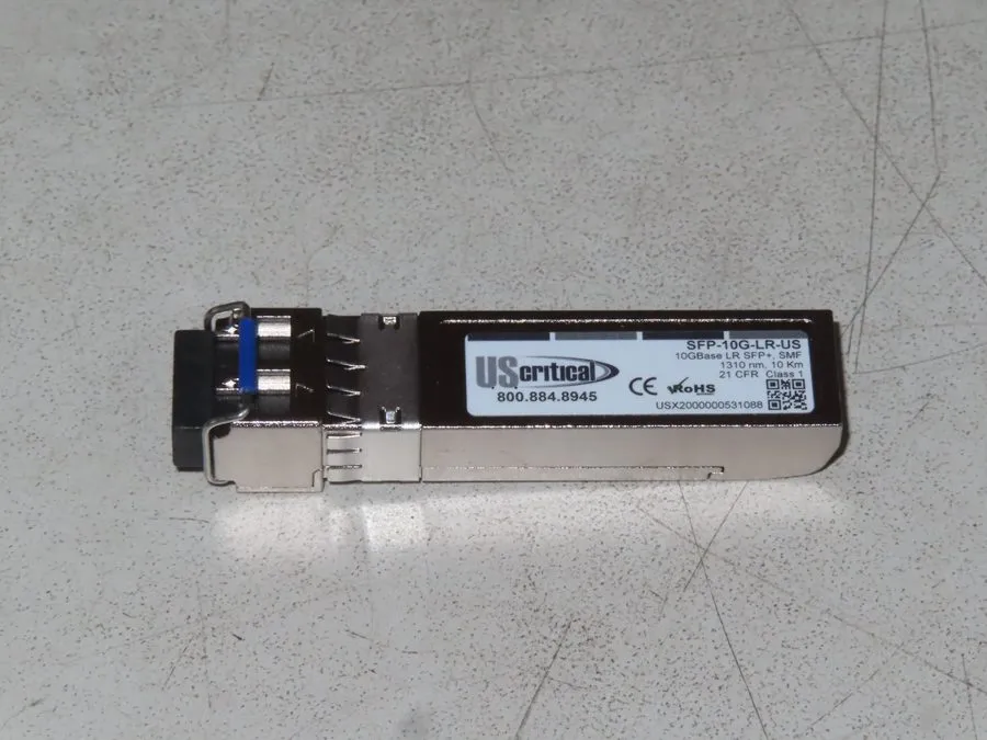 Трансивер US Critical SFP-10G-LR-US 10GBASE-LR 1310nm 10km SFP+ SMF Transceiver 