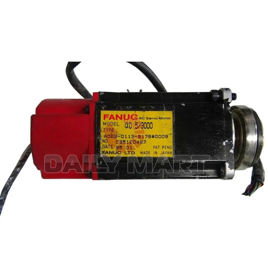 Серводвигатель GE FANUC A06B-0113-B178 0.5/3000 AC SERVO MOTOR