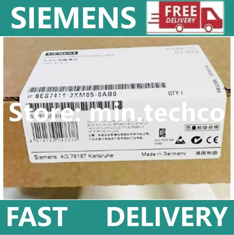 ПЛК Siemens 6ES7 414-3XM05-0AB0 SIMATIC S7-400 PLC Processor Module