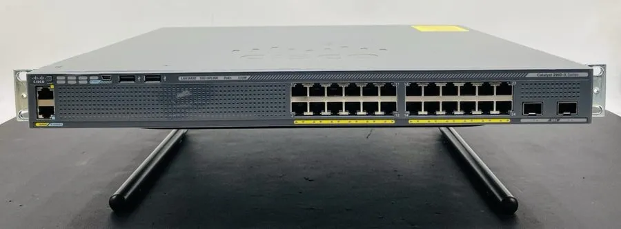 Коммутатор Cisco 2960-X Series 24 Port 370W PoE+ Switch, WS-C2960X-24PD-L