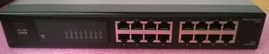 Коммутатор CISCO SYSTEMS SR216 LINKSYS 16 PORT 10/100 SWITCH 115 VAC