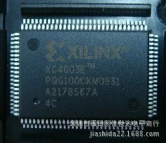 Микросхема ПЛИС Xilinx Inc. XC4003E-4PQ100C IC FPGA 77 I/O 100Q FPGAs 4.75V~5.25