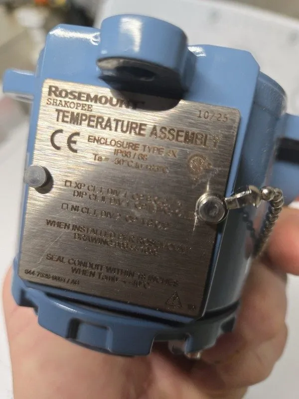 Трубопроводная арматура Rosemount Temperature Assembly 105TT-464 — фото лота 2