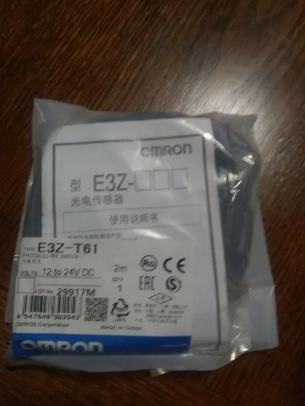 Фотоэлектрический датчик Omron photoelectric switch sensor 12-24VDC E3Z-T61