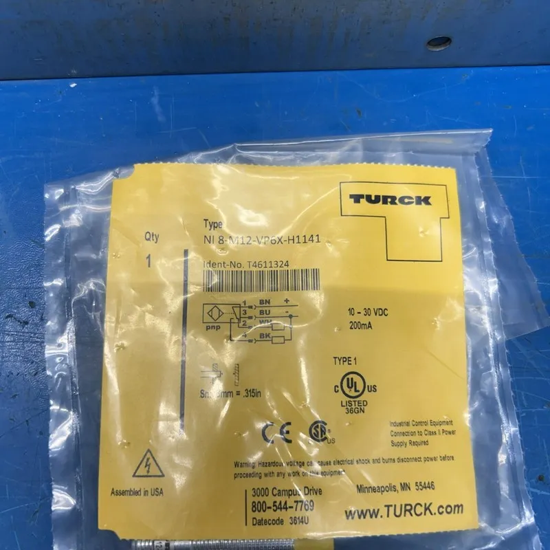Датчик приближения TURCK Ni8-M12-VP6X-H1141 Proximity Switch Sensor