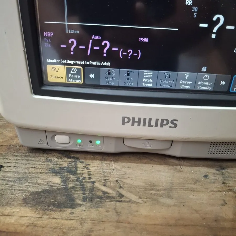 Монитор пациента 2009 Philips MP5 865024 (M8105A) Multi-parameter Monitor W/ Lea — фото лота 1