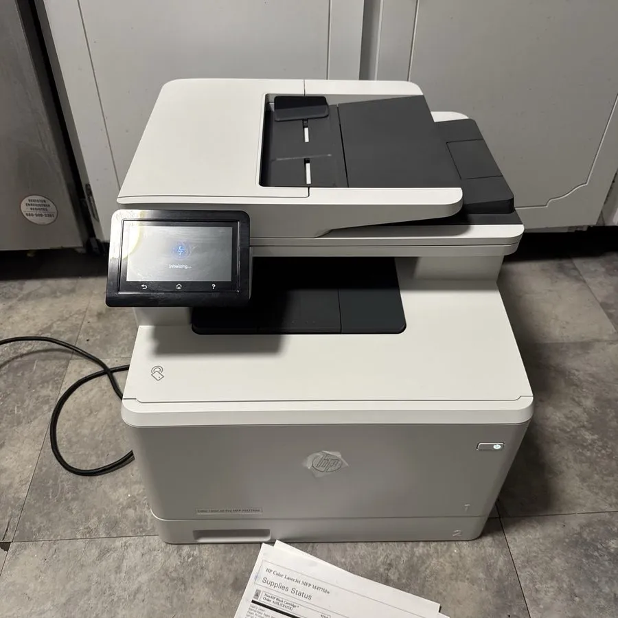 Лазерный принтер HP M477fdw CF379A Color Laser All-in-One Print Copy Scan Fax La — фото лота 1