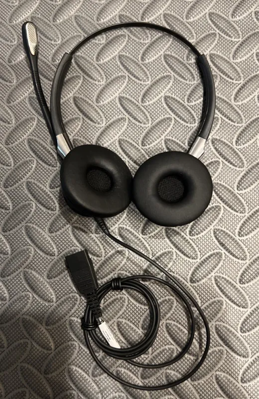 VoIP-шлюз Jabra BiZ 2400 II DUO Over-The-Head Noise-Canceling QD Headset 2409-82