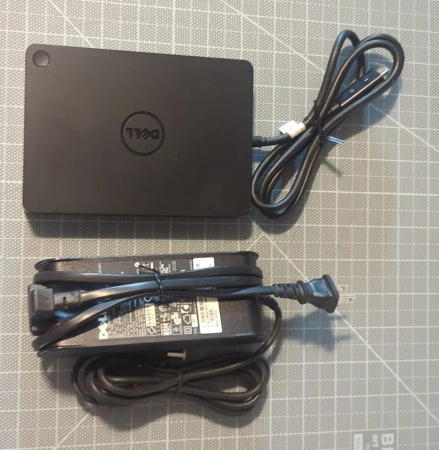 Док-станция Dell Docking Station Type-C WD15 USB Black K17A001
