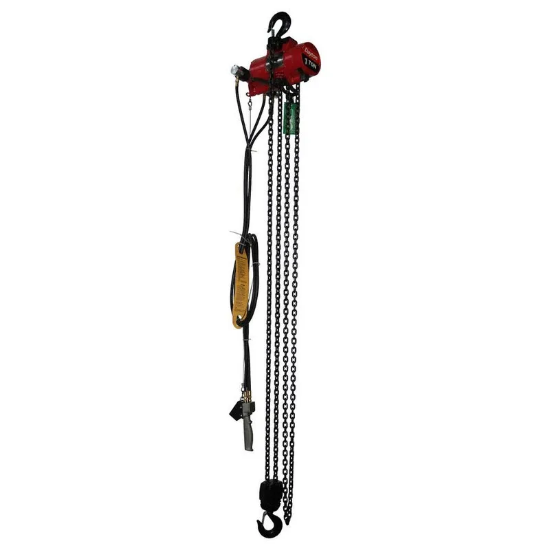 Таль DAYTON 816YJ0 Air Chain Hoist,Cap. 2,000 lb,15 ft — фото лота 1