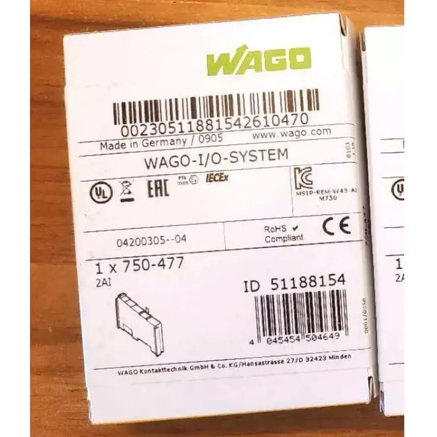 ПЛК Wago 750-477 Buscoupler DeviceNet Module PLC