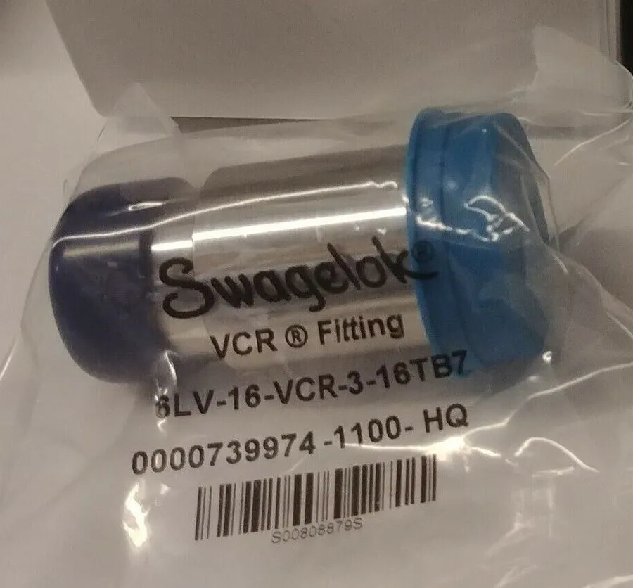 Фитинг Swagelok 6LV-16-VCR-3-16TB7 316L VAR VCR Face Seal Fitting Long Tube TBW