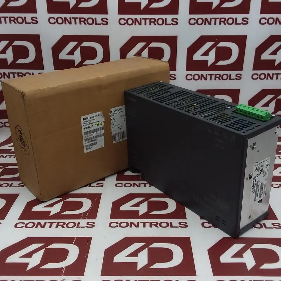 Блок питания Siemens Sitop Power 40 6EP1 437-2BA10 Power Supply 24V DC 40A