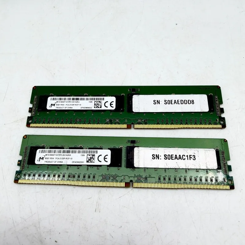 Модуль памяти Micron 8GB 1RX4 PC4-2133P-RCP-10 MTA18ASF1G72PZ-2G1A2IG DDR4 Serve