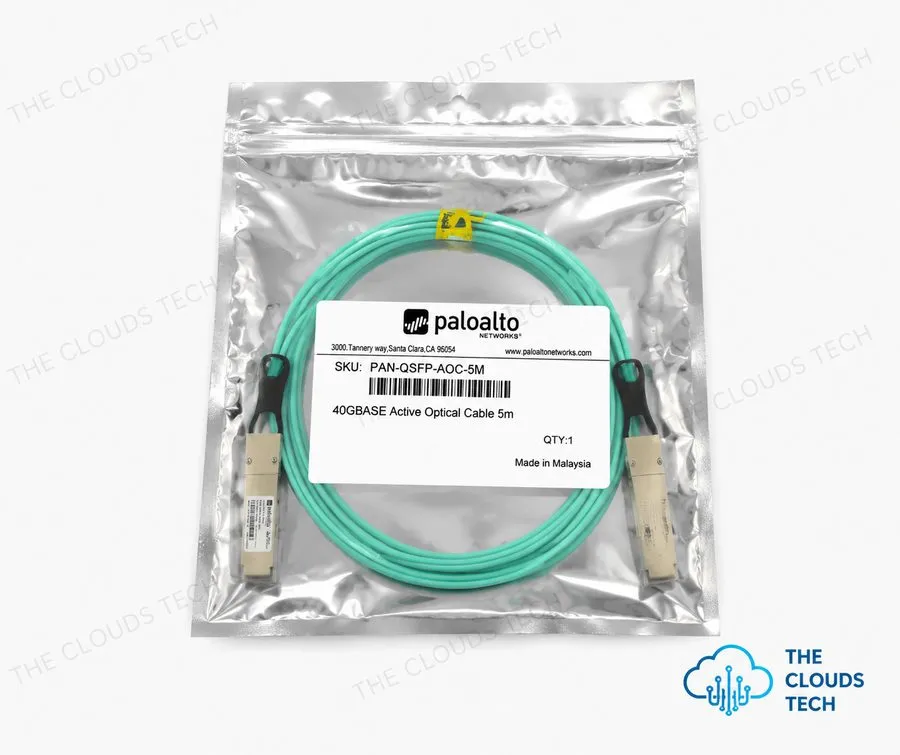 Кабель Mellanox QSFP+ to QSFP+ Active Optical Cable 20 Meters Compatible 40GBase — фото лота 1