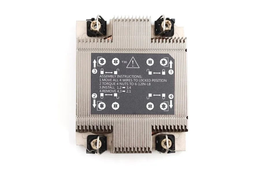 Комплектующее сервера Supermicro SNK-P0077PW 1U Passive CPU Heat Sink Socket LGA