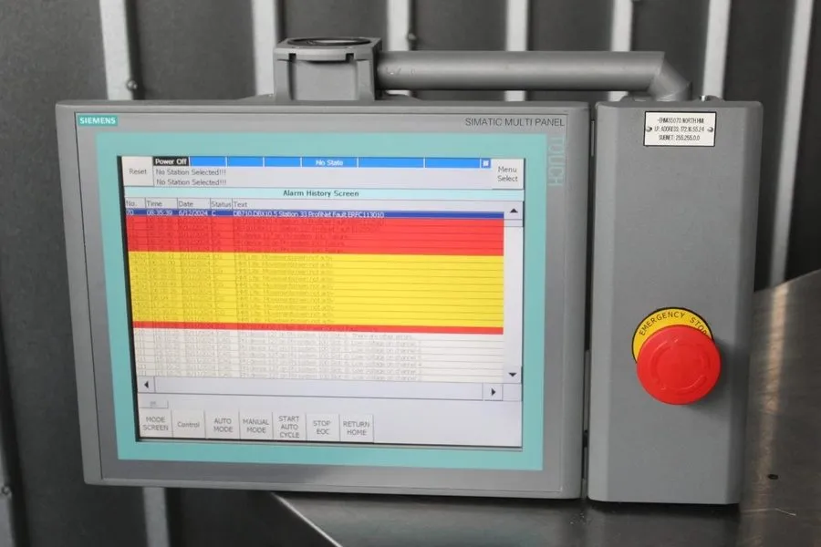 Панель оператора Siemens MP377 Pro 15" Simatic Touchscreen HMI Panel + Emergency — фото лота 1