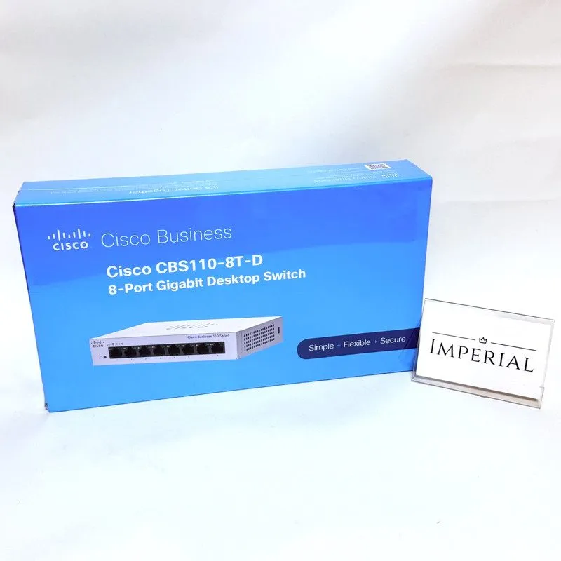 Коммутатор Cisco Systems CBS110-8T-D 8-Port Gigabit Switching Hub Metal Case